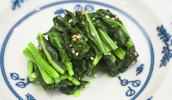 小松菜のナムル　サムネイル画像