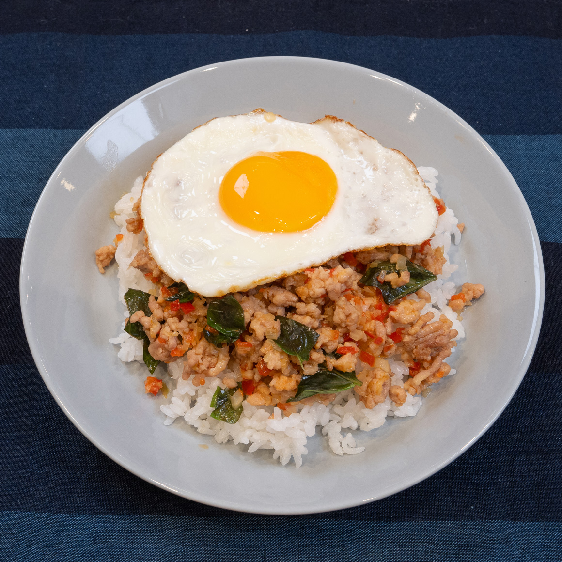 和風ガパオライス　料理画像