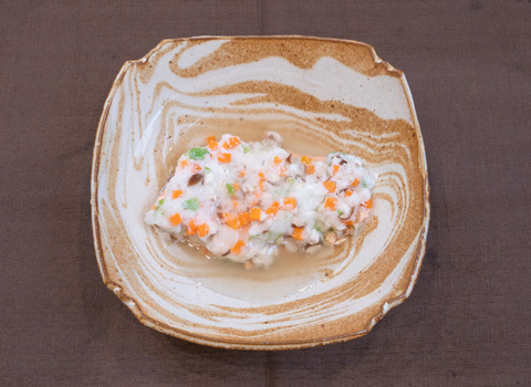 鮭のおろしあんかけ サムネイル